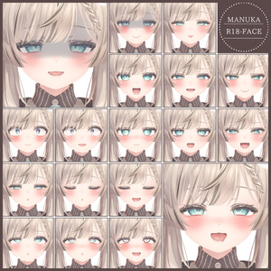 💗【FREE/無料】Manuka100Type❥動くまばたきFace&PoseAnimations ⌖ ݁˚ 缩略图 7
