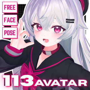💗7/2【FREE/113avatar】FaceAnimation❥集会コラボNovelty🔐💕