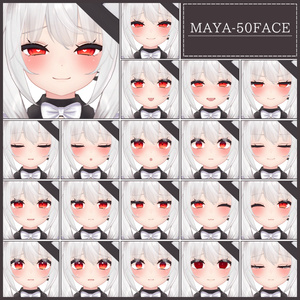 💗【FREE/無料】Maya100Type❥動くまばたきFace&PoseAnimations ⌖ ݁˚ 缩略图 10