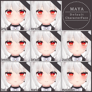💗【FREE/無料】Maya100Type❥動くまばたきFace&PoseAnimations ⌖ ݁˚ 缩略图 8