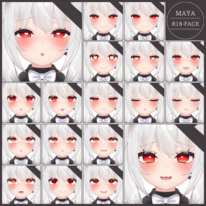 💗【FREE/無料】Maya100Type❥動くまばたきFace&PoseAnimations ⌖ ݁˚ 缩略图 7