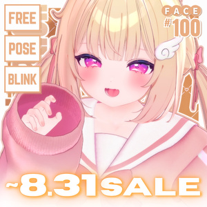 💗Chiffon100Type❥Animated Blinking Face&PoseAnimations