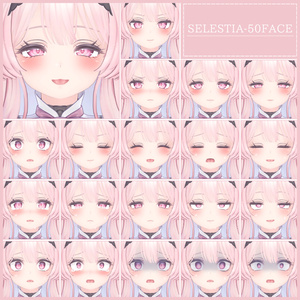 ！！SALE~8.31 ！！ 💗【FREE/無料】Selestia100Type❥動くまばたきFace&PoseAnimations ⌖ ݁˚ 缩略图 8