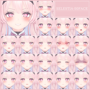 ！！SALE~8.31 ！！ 💗【FREE/無料】Selestia100Type❥動くまばたきFace&PoseAnimations ⌖ ݁˚ 缩略图 9