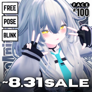 Rurune 100 Type Blinking Face & Pose Animations