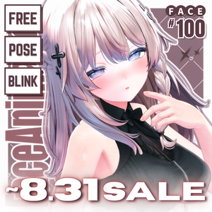 ！！SALE~8.31 ！！ 💗【FREE/無料】Shinano100Type❥動くまばたきFace&PoseAnimations ⌖ ݁˚