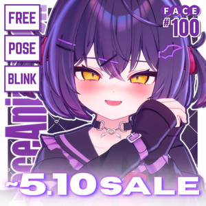 Chocolat 100 Type ❥ Animated Blink Face & Pose Animations ⌖ ݁˚