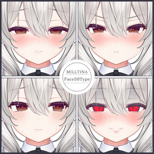 ⏰️24h 50FREE⏰️【FREE/無料】Milltina100Type❥動くまばたきFace&PoseAnimations ⌖ ݁˚ 缩略图 5