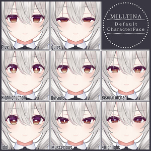 ⏰️24h 50FREE⏰️【FREE/無料】Milltina100Type❥動くまばたきFace&PoseAnimations ⌖ ݁˚ 缩略图 7