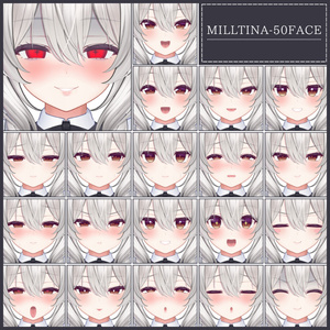 ⏰️24h 50FREE⏰️【FREE/無料】Milltina100Type❥動くまばたきFace&PoseAnimations ⌖ ݁˚ 缩略图 10