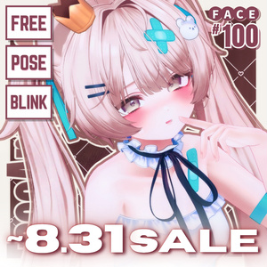 💗Milfy100Type❥Animated Blinking Face&PoseAnimations