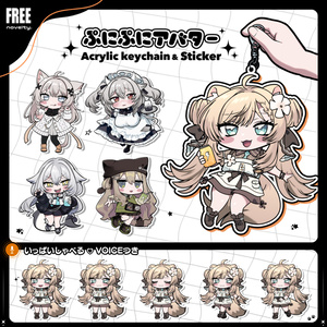 💗【FREE】いっぱい喋るぷにぷにあばたー & リアルグッズ付き 缩略图 2