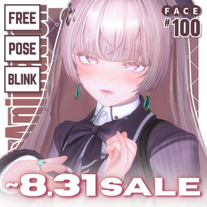  💗【FREE/無料】Lumina100Type❥動くまばたきFace&PoseAnimations ⌖ ݁˚