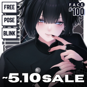 💗[FREE] Nakiya100Type❥ Animated Blinking Face & Pose Animations ⌖ ݁˚