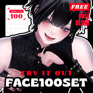 Nakiya100Type❥動くまばたきFace&PoseAnimations ⌖ ݁˚