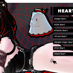 🧿【FREE/商用OK】撮影向けPoseAnimation ❮ HEART_100pose-Vol.2 ❯ 缩略图 4