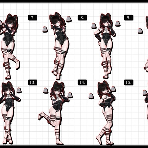 🧿72h10POSEGIFT＆~6.11SALE🧿【FREE/商用OK】撮影向けPoseAnimation ❮ ⁺500-Vol.2 ❯ 缩略图 44