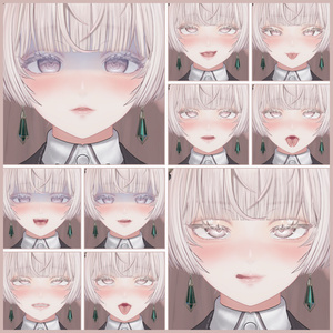 ⏰️24hFREE-30FACE⏰️【FREE/無料】Lumina100Type❥動くまばたきFace&PoseAnimations ⌖ ݁˚ 缩略图 12