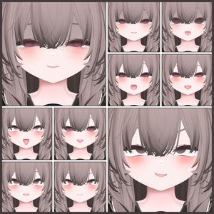 ！！SALE~8.31 ！！ 💗【FREE/無料】Kaguya100Type❥動くまばたきFace&PoseAnimations ⌖ ݁˚ 缩略图 12