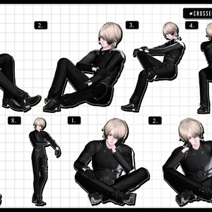 ❤️‍🔥~11.15SALE！✦【 FREE - 商用OK 】✦✦ 撮影向けPoseAnimation ❮ ⁺500種-Vol.3 ❯ 缩略图 18