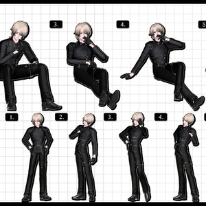 ❤️‍🔥~11.15SALE！✦【 FREE - 商用OK 】✦✦ 撮影向けPoseAnimation ❮ ⁺500種-Vol.3 ❯ 缩略图 25
