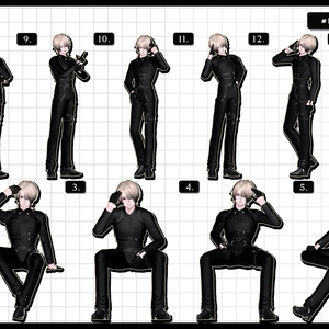 ❤️‍🔥~11.15SALE！✦【 FREE - 商用OK 】✦✦ 撮影向けPoseAnimation ❮ ⁺500種-Vol.3 ❯ 缩略图 21