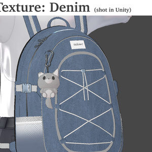 【複数アバター対応】Urban Backpack【リアクロ】 缩略图 6