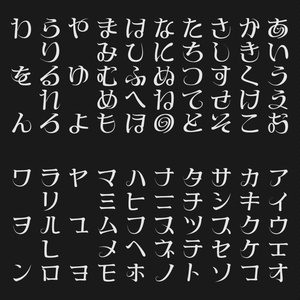 21セグメントフォント/21SegmentFont (2/15更新：ひらがな追加