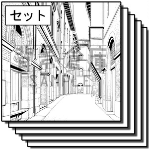 海外の背景集_セット4（街並）