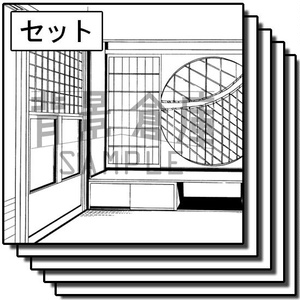 漫画背景 倉庫群02 - alumin2 - BOOTH