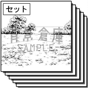 自然物の背景集_セット5(荒野)
