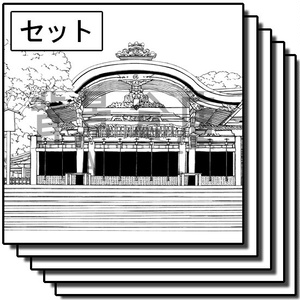 神社の背景集_セット2（外観）