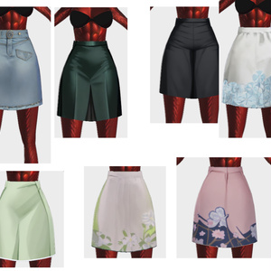 a pack of different skirts. Free for new subscribers