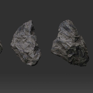 【３Dモデル】岩、素材、フォトリアリスティック、Photorealistic, Rock【OBJ データ】