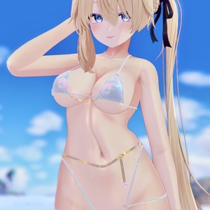 [4アバター対応]WhiteHEX Bikini　しなのちゃん用＆ALL 缩略图 4