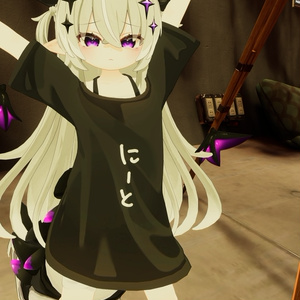 【無料版あり】メルヴィ専用服の文字テクスチャ
