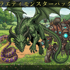 【敵グラフィック素材vol.1】バラエティモンスターパック１
