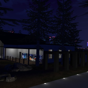 Bridgeport: Modern House/モダン家 (VRChat: Quest/PC) 缩略图 14