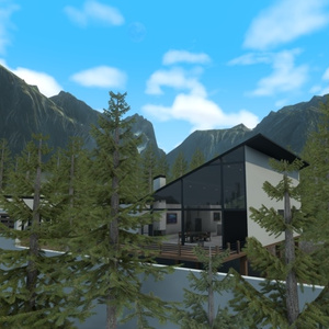 Bridgeport: Modern House/モダン家 (VRChat: Quest/PC) 缩略图 4