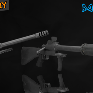 (VRChat) Noreen 50 BMG Pistol