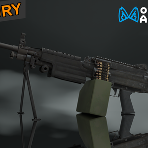 (VRChat) M249