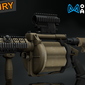 (VRChat) M32A1/Milkor MGL