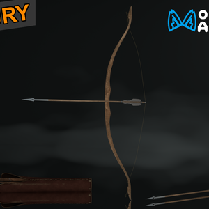 (VRChat) Wooden Bow