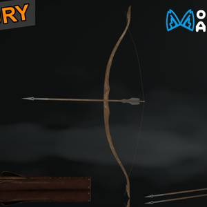 (VRChat) Wooden Bow