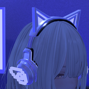 【VRC】KAWAII ネコミミ ヘッドフォン