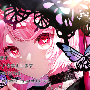 【live2dモデル】黒蝶【VTS対応】※特典付！限定一点
