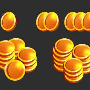 Free Gold Coin Icons Pack