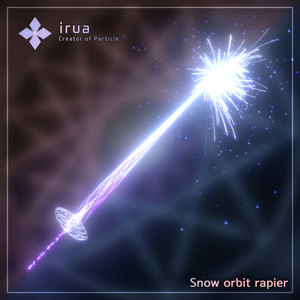 [VRC | ModularAvatar] Snow orbit rapier