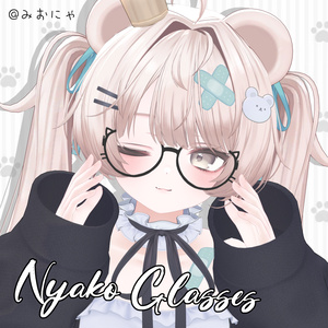 【無料/FREE】Nyako Glasses