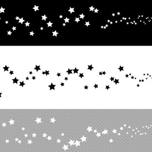 星散布ブラシ1種-フォトショップ用